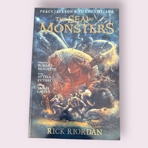Rick Riodan Percy Jackson Graphic Novel Percy Jackson The Sea of Monsters